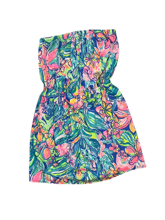 Dress Designer By Lilly Pulitzer In Floral Print, Size:S