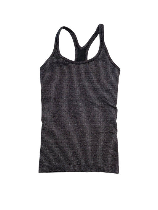 Athletic Tank Top By Lululemon In Silver, Size:S