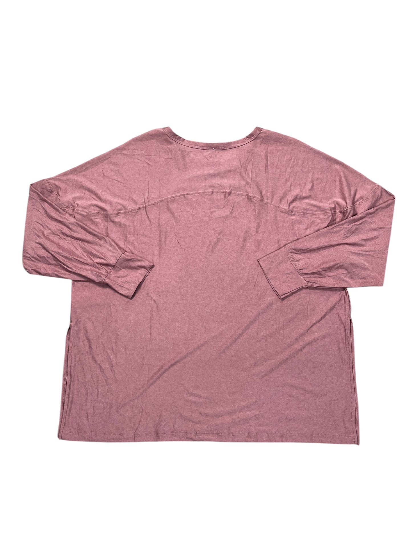 Athletic Top Ls Crewneck By Old Navy In Pink, Size:L