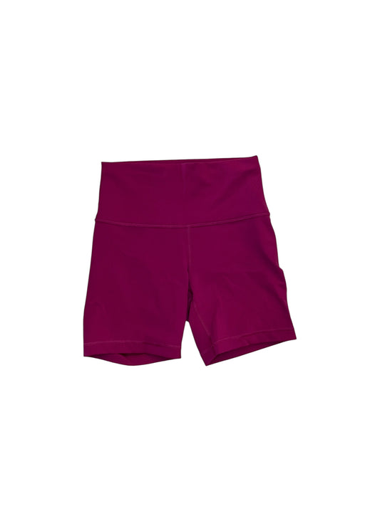 Athletic Shorts By Lululemon In Pink, Size:S
