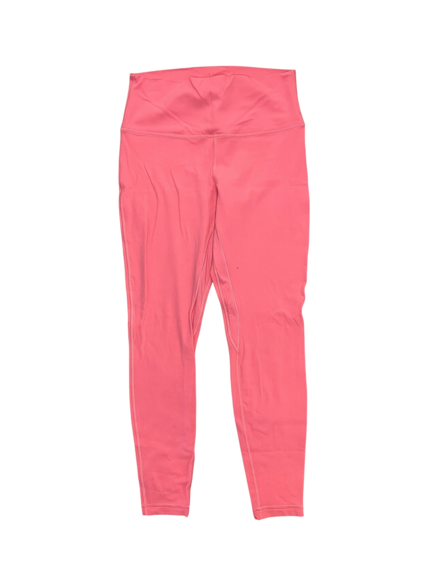 Athletic Leggings By Lululemon In Pink, Size:M