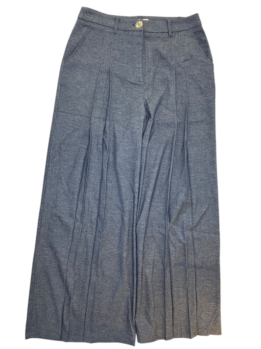 Pants Wide Leg By Commense In Blue, Size:L