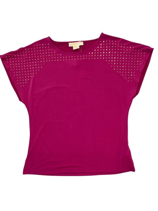 Top Sleeveless By Michael By Michael Kors In Pink, Size:Lp