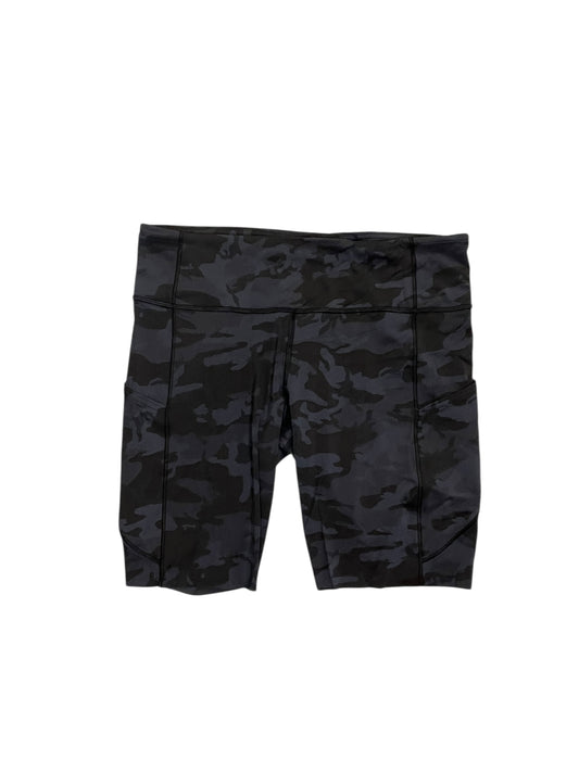 Athletic Shorts By Lululemon In Camouflage Print, Size:L