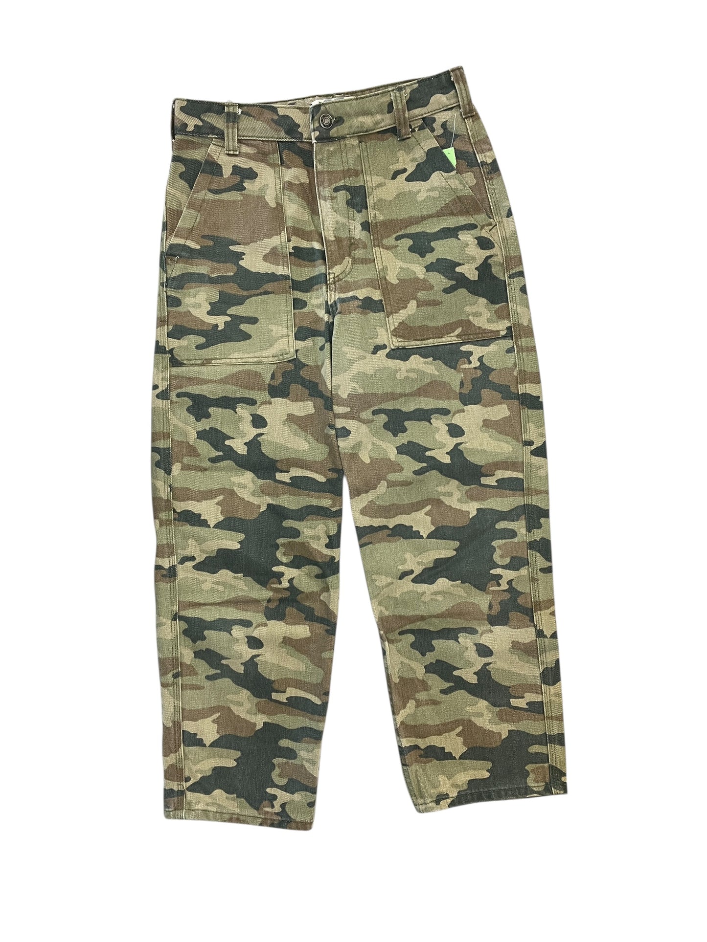 Jeans Straight By We The Free In Camouflage Print, Size:4