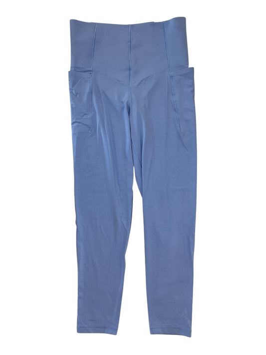 Athletic Leggings By Aerie In Blue, Size:M