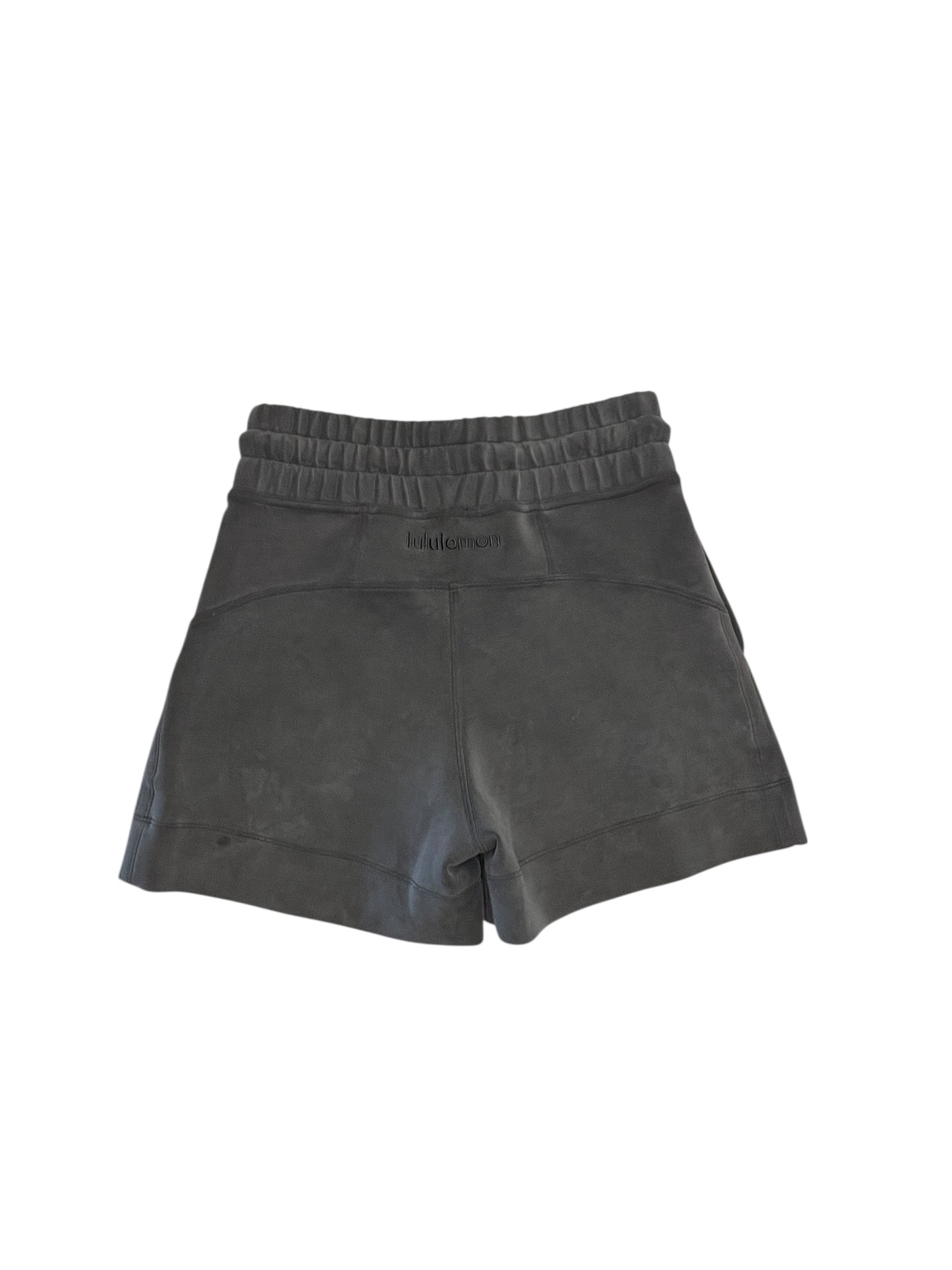 Athletic Shorts By Lululemon In Grey, Size:Xs