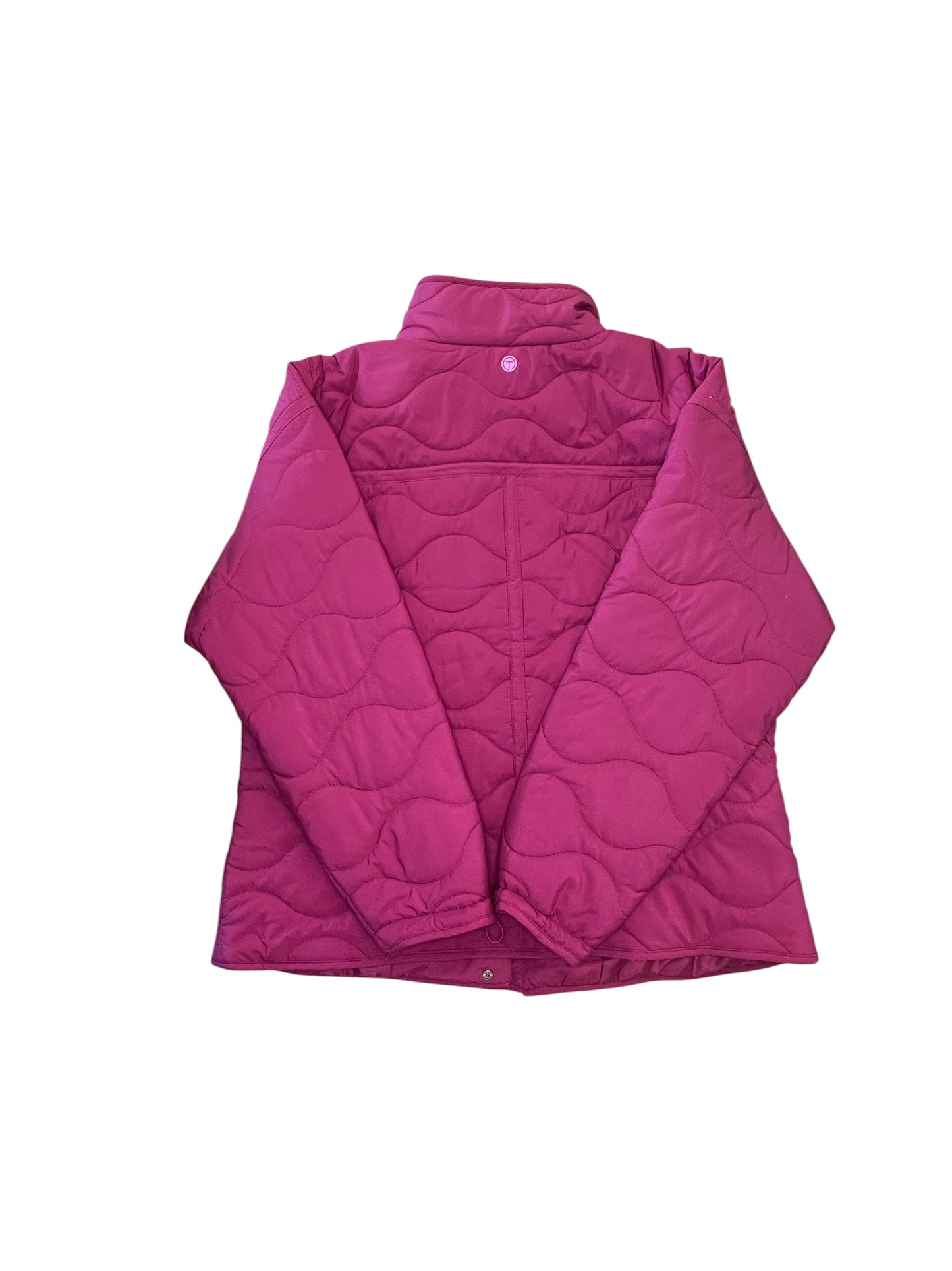 Jacket Puffer & Quilted By Talbots In Purple, Size:L
