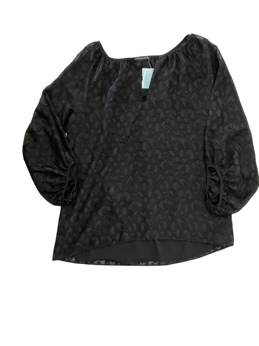 Blouse Ls By White House Black Market In Black, Size:S