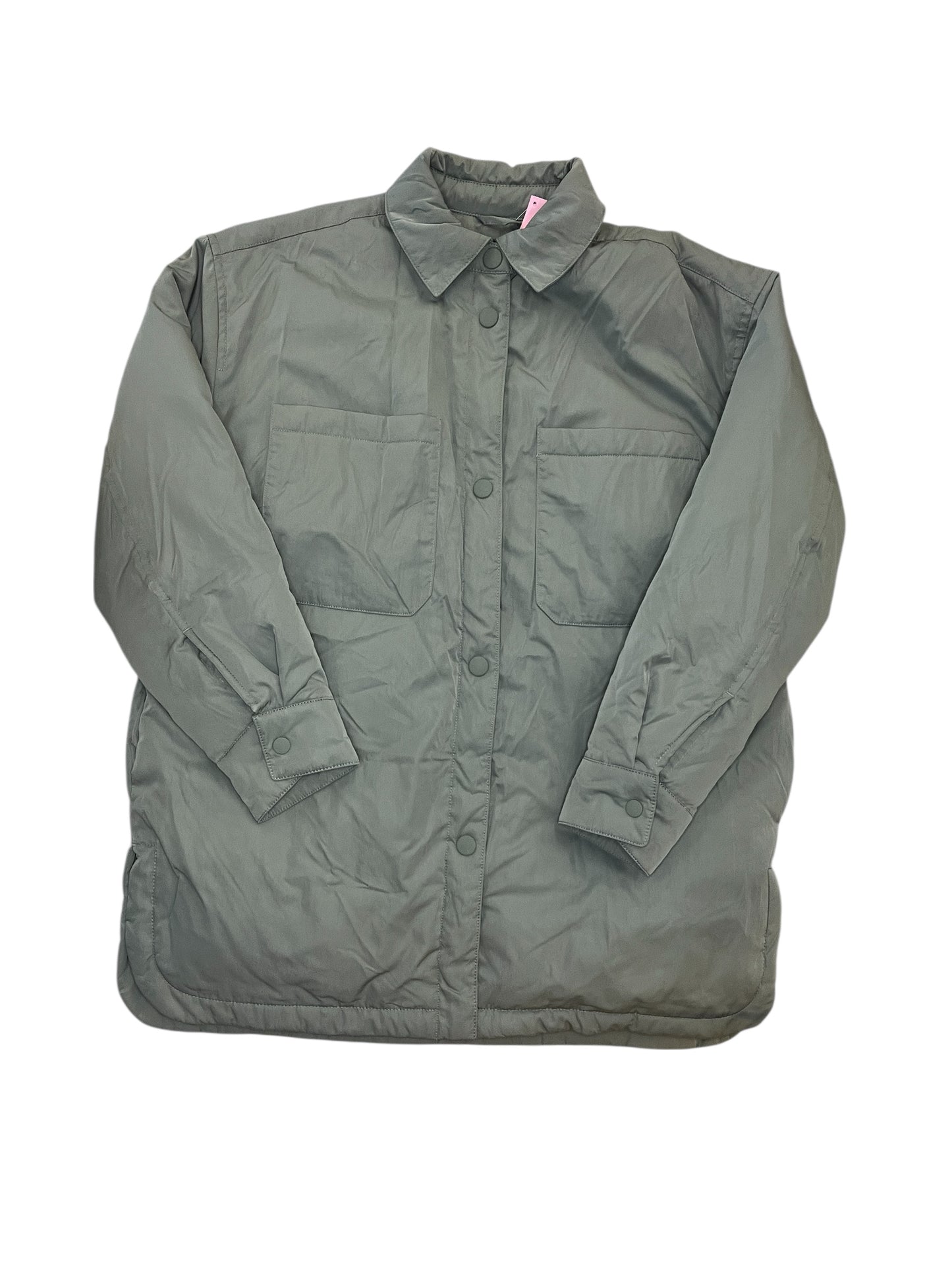 Coat Puffer & Quilted By Gap In Green, Size:S
