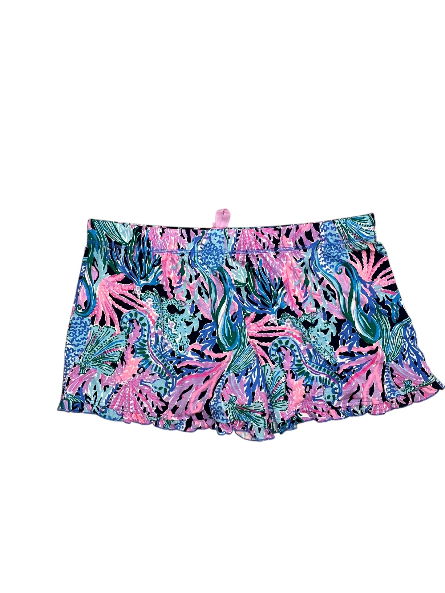 Shorts Designer By Lilly Pulitzer In Blue, Size:Xl