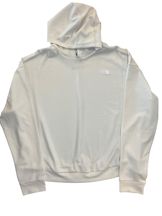 Athletic Sweatshirt Hoodie By The North Face In Cream, Size:1X