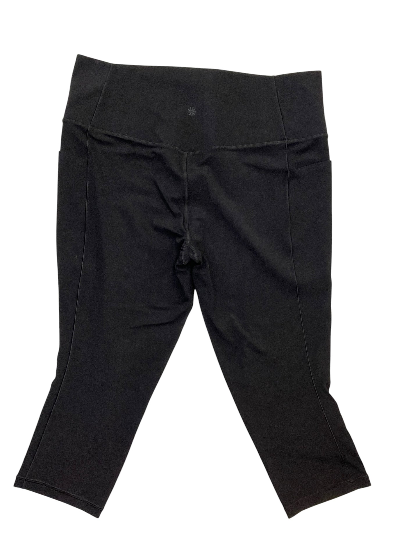 Athletic Leggings By Athleta In Black, Size:Xl