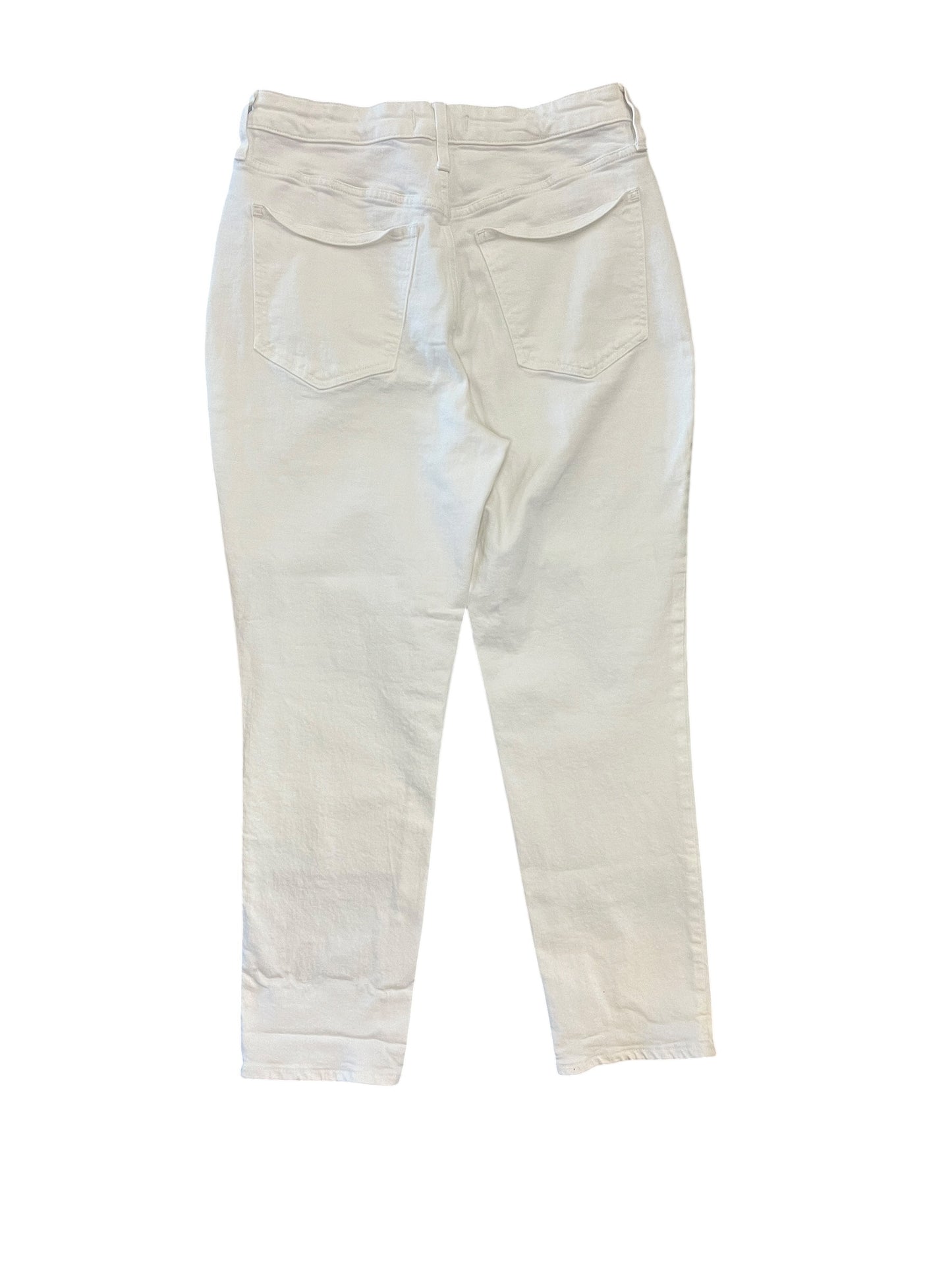 Jeans Straight By Madewell In White Denim, Size:10