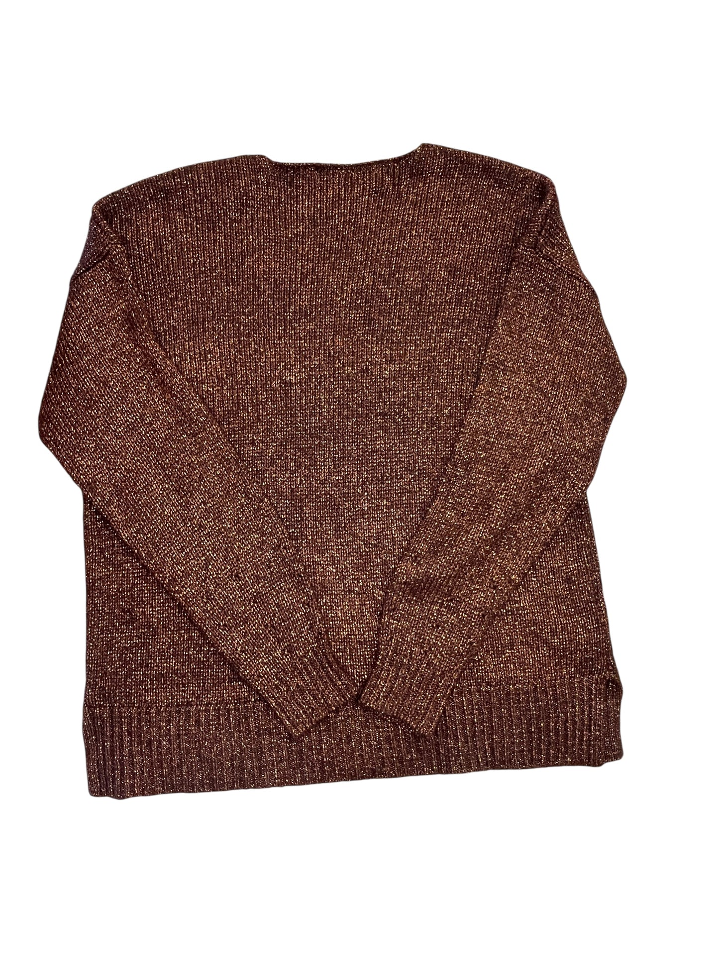 Sweater By Loft In Bronze, Size:M