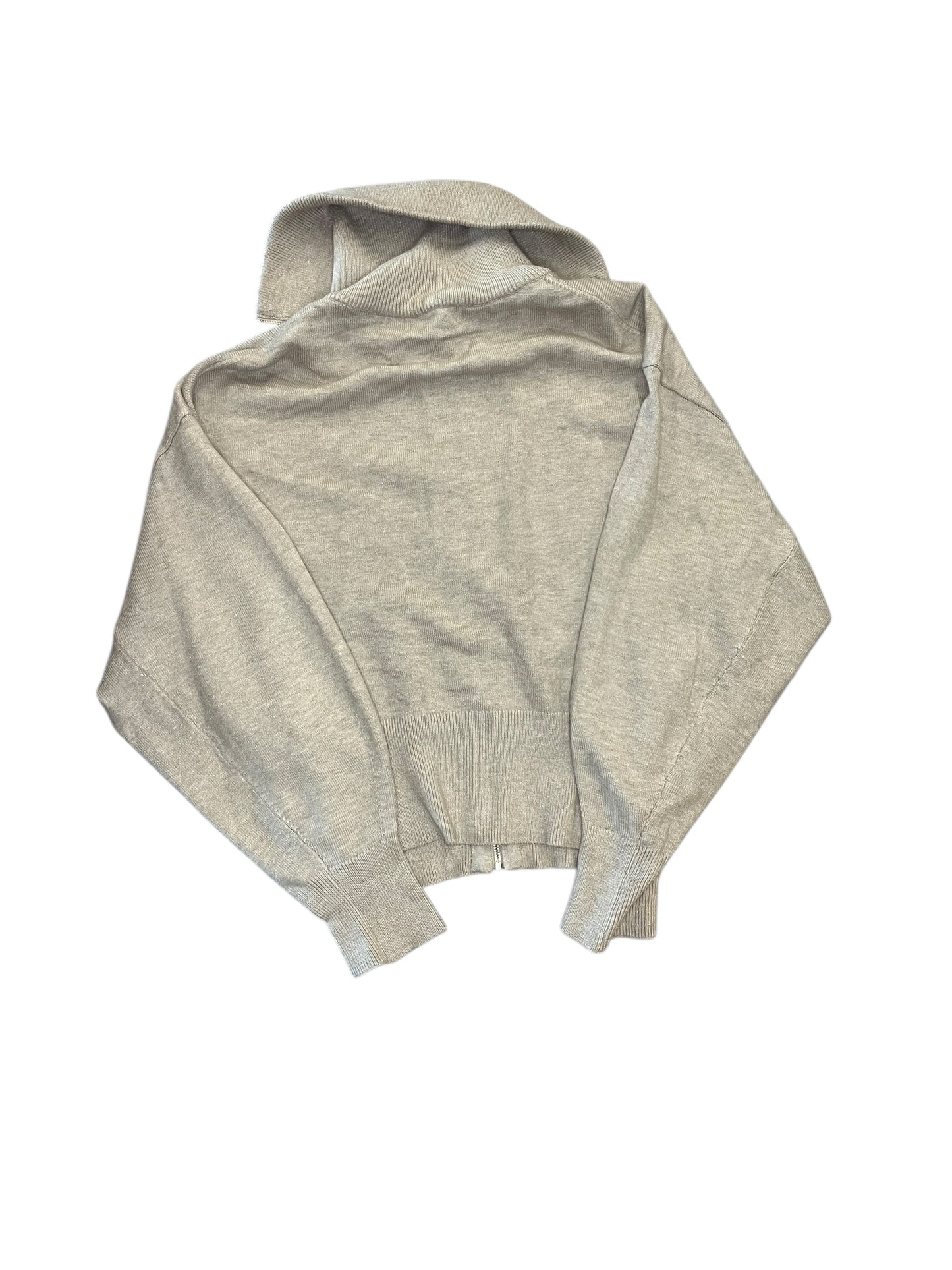 Cardigan By Charlotte Avery In Taupe, Size:M