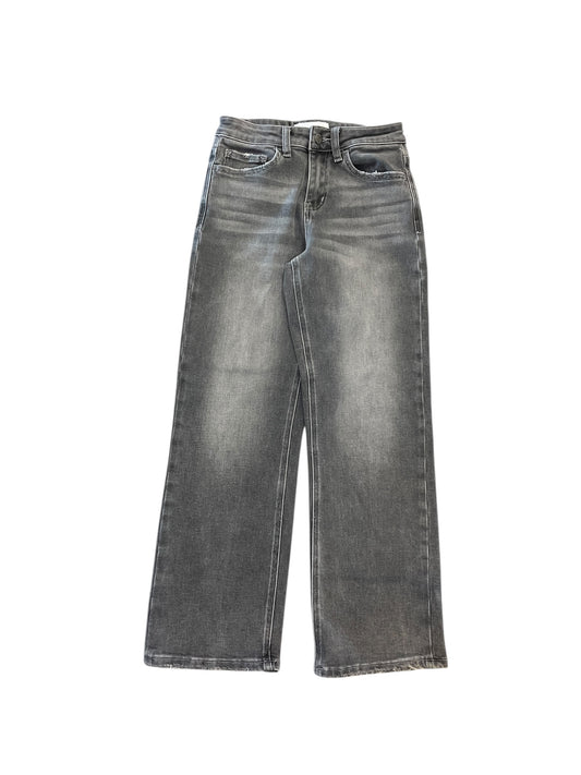 Jeans Boot Cut By Vervet In Grey Denim, Size:0