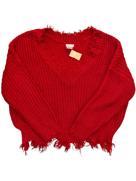 Sweater By Main Strip In Red, Size:M