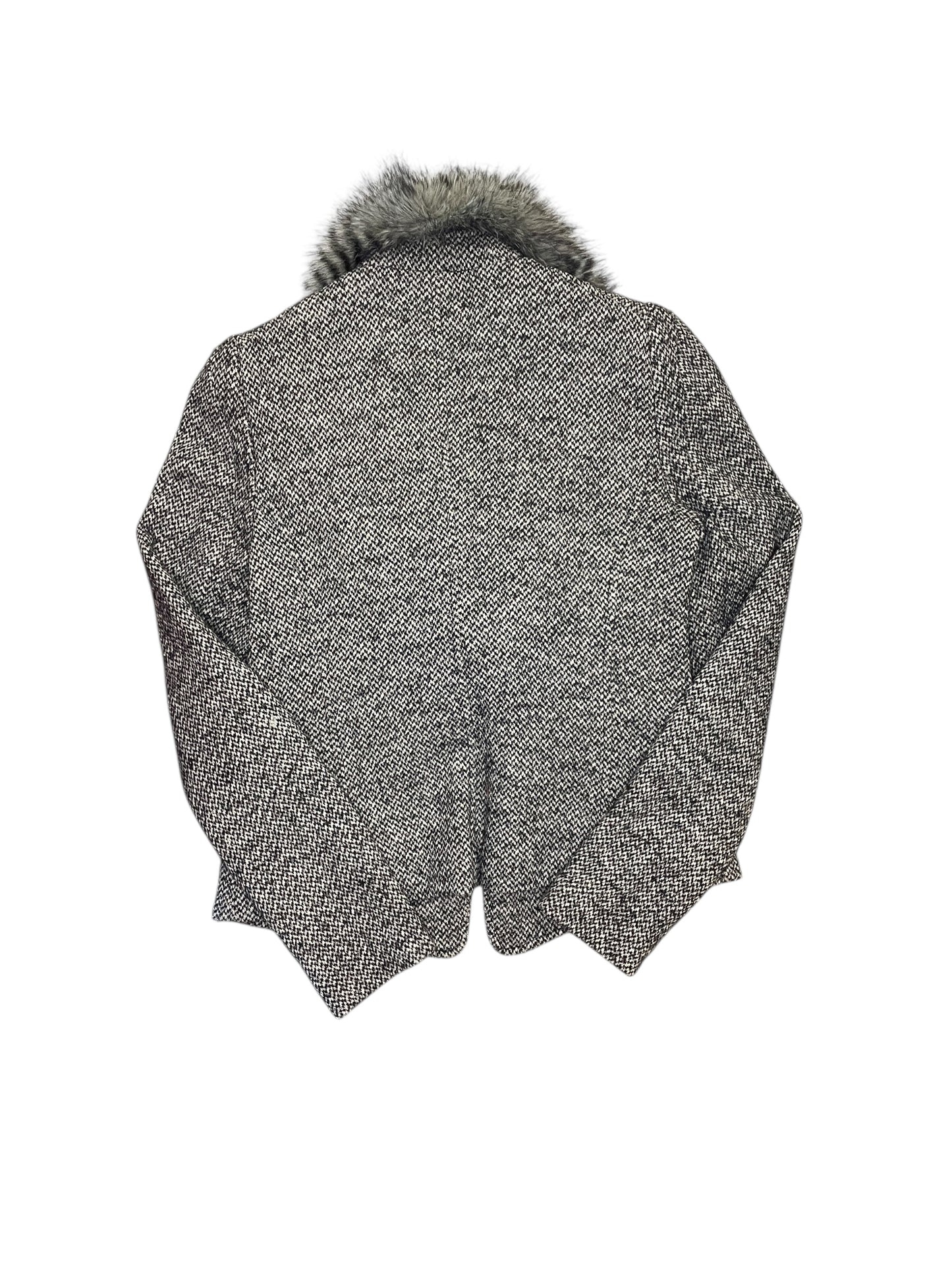 Coat Parka By Ann Taylor In Grey, Size:S