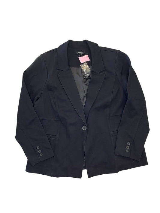 Blazer By Torrid In Black, Size:1X