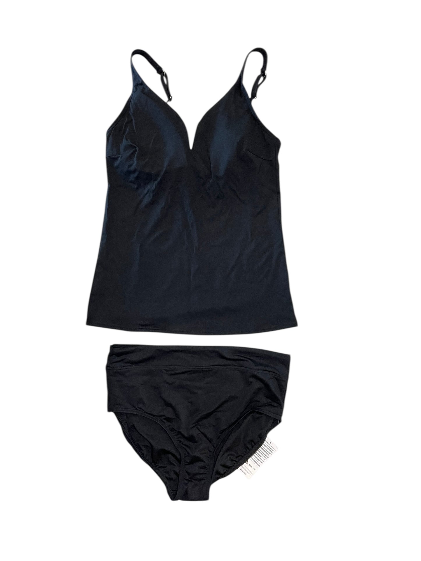 Swimsuit 2Pc By Lands End In Black, Size:M