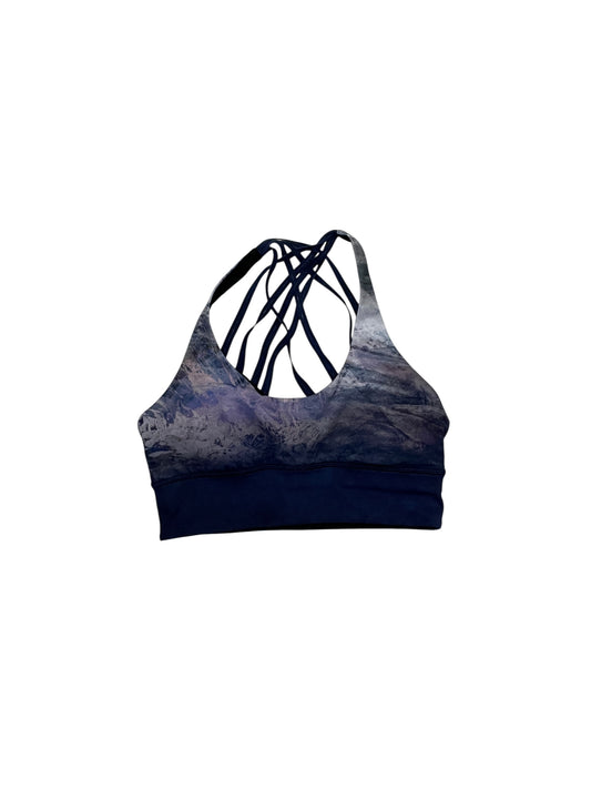 Athletic Bra By Lululemon In Blue, Size:M