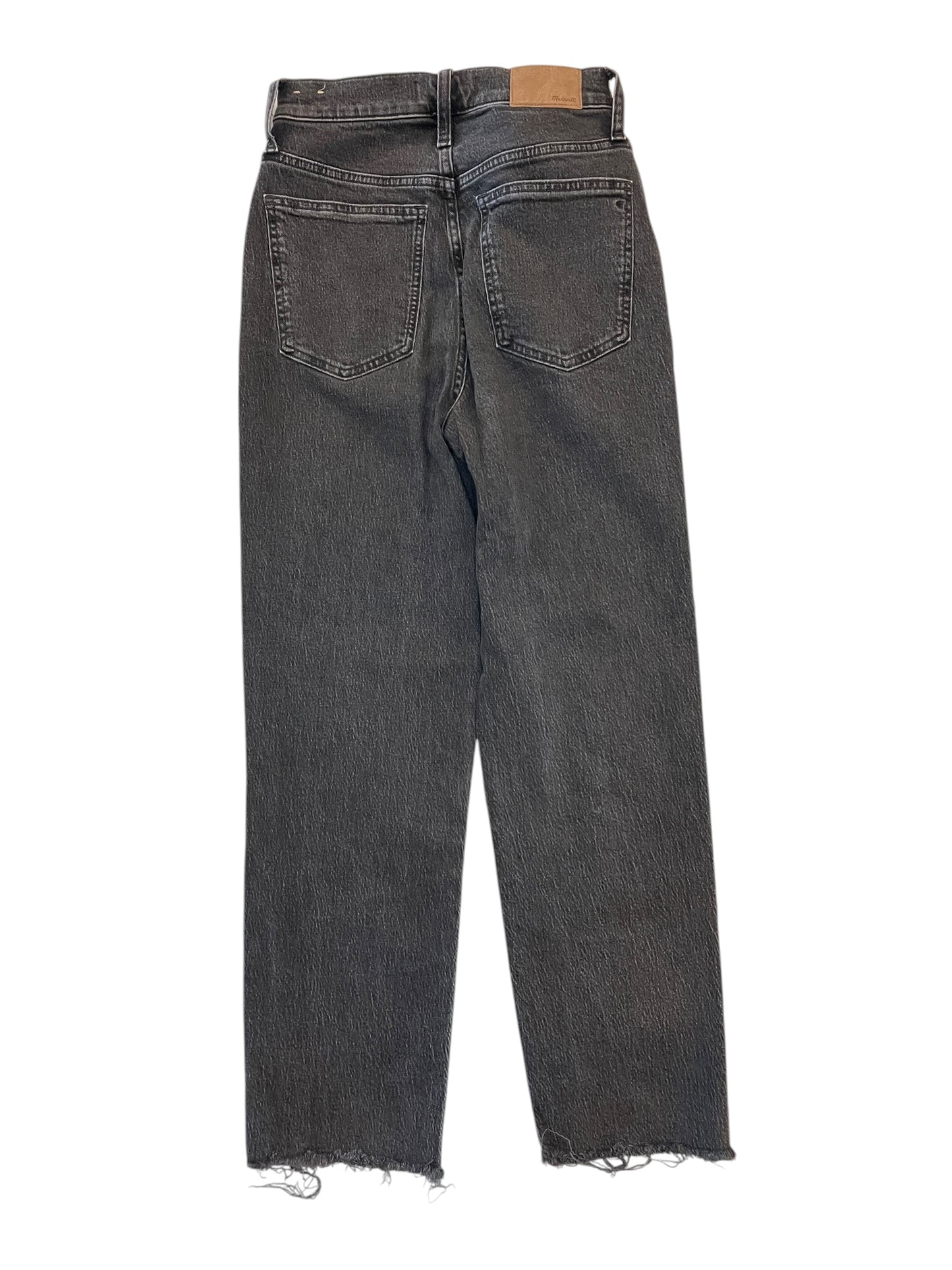 Jeans Straight By Madewell In Grey Denim, Size:2