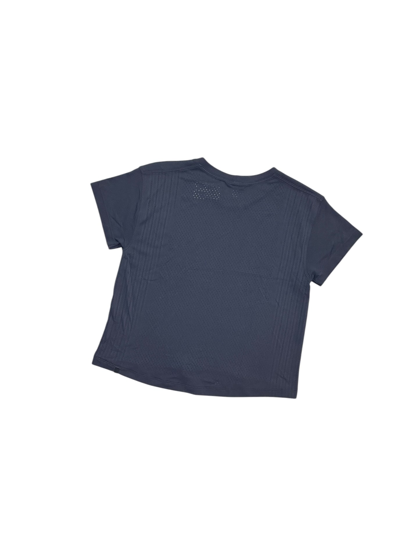 Athletic Top Ss By Lululemon In Blue, Size:Xs