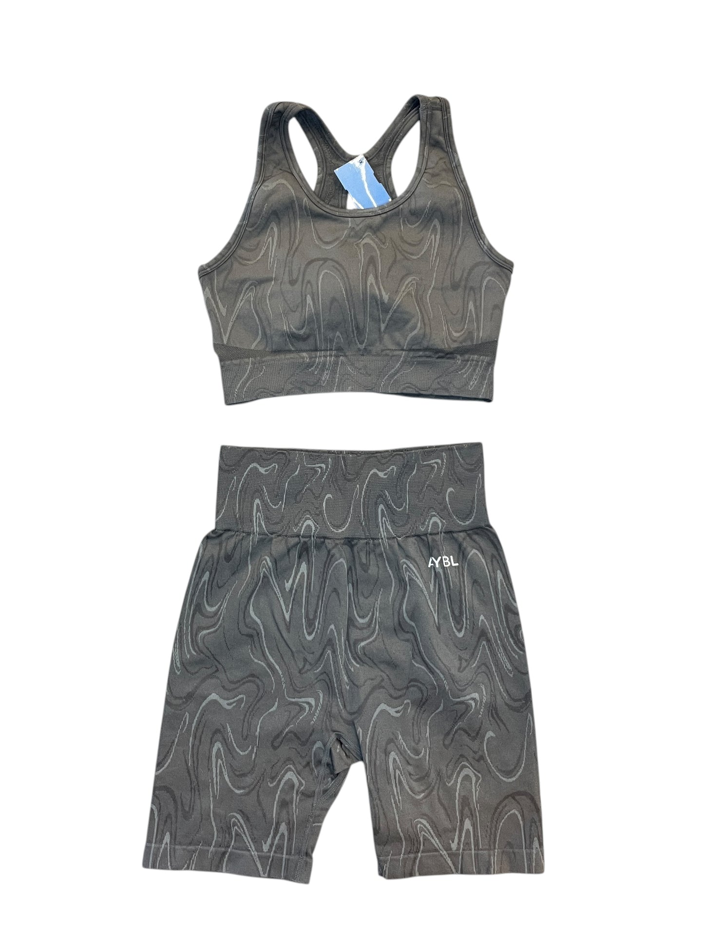 Athletic Shorts 2Pc By Clothes Mentor In Grey, Size:S