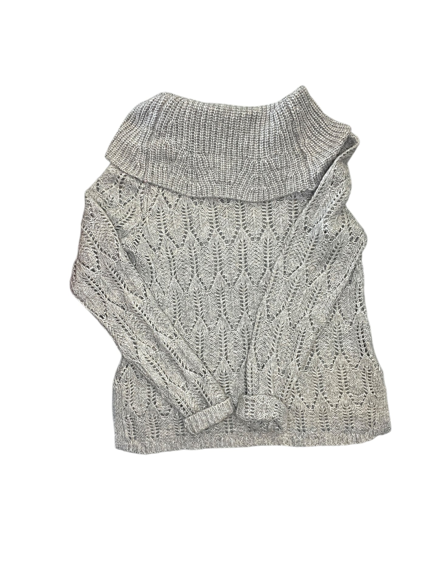 Sweater By White House Black Market In Silver, Size:S