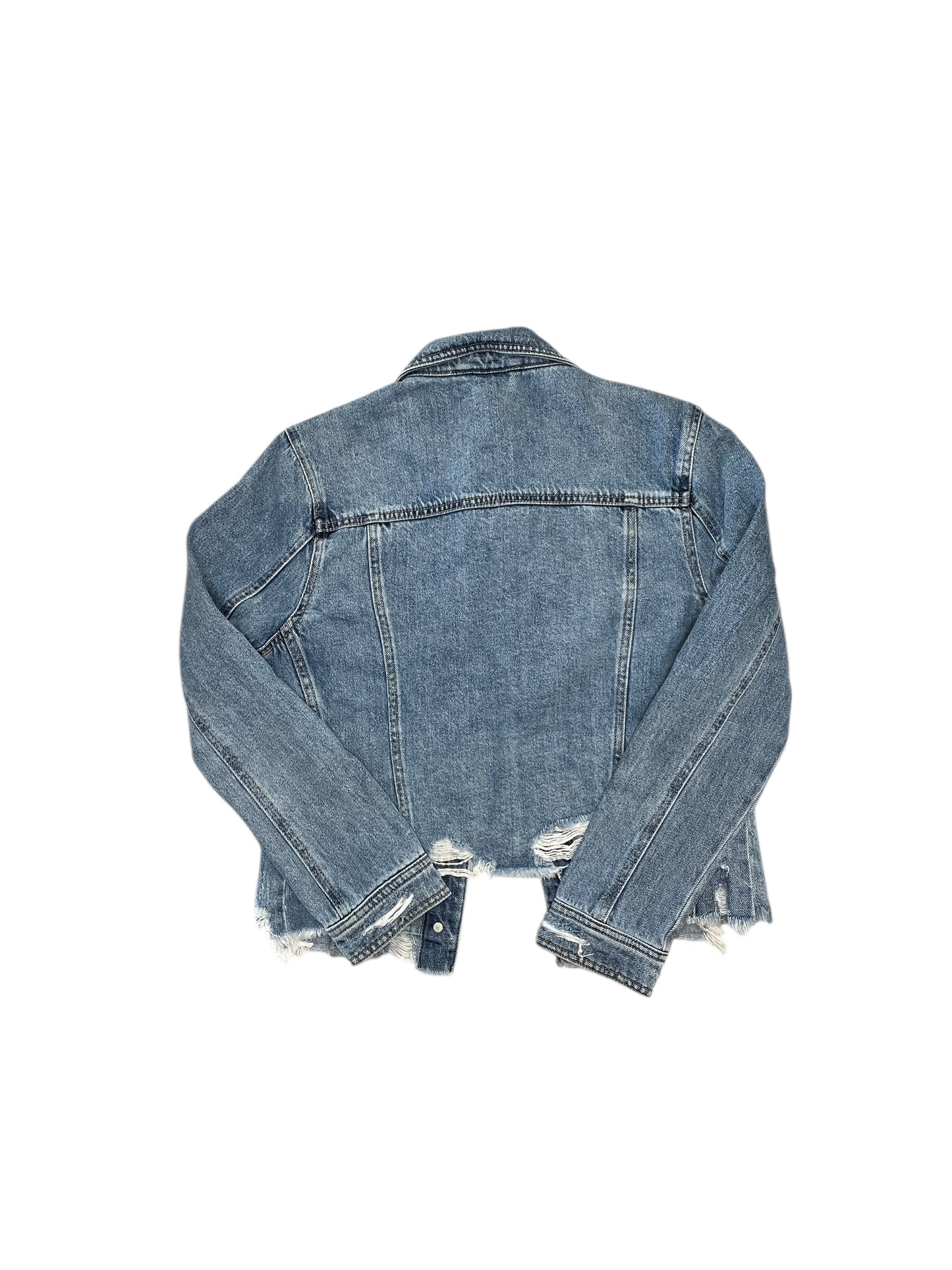 Jacket Denim By Blanknyc In Blue Denim, Size:S