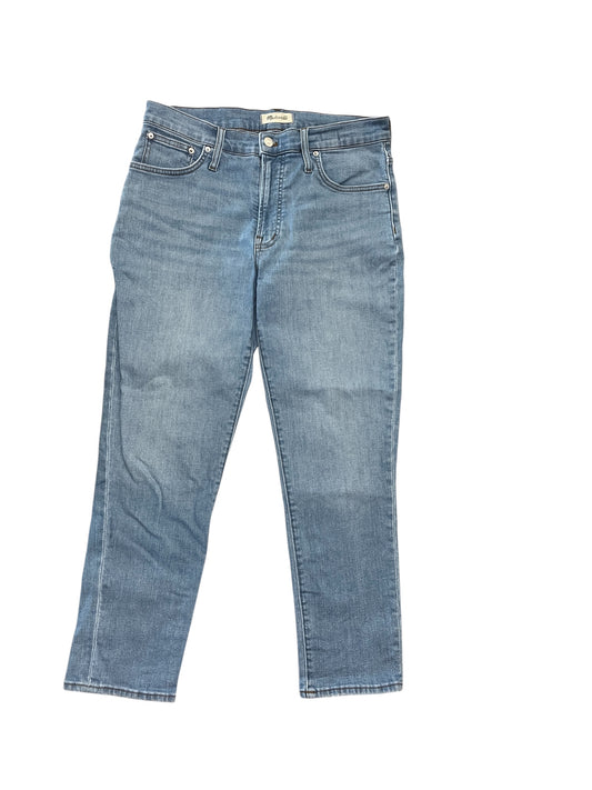 Jeans Straight By Madewell In Blue Denim, Size:10