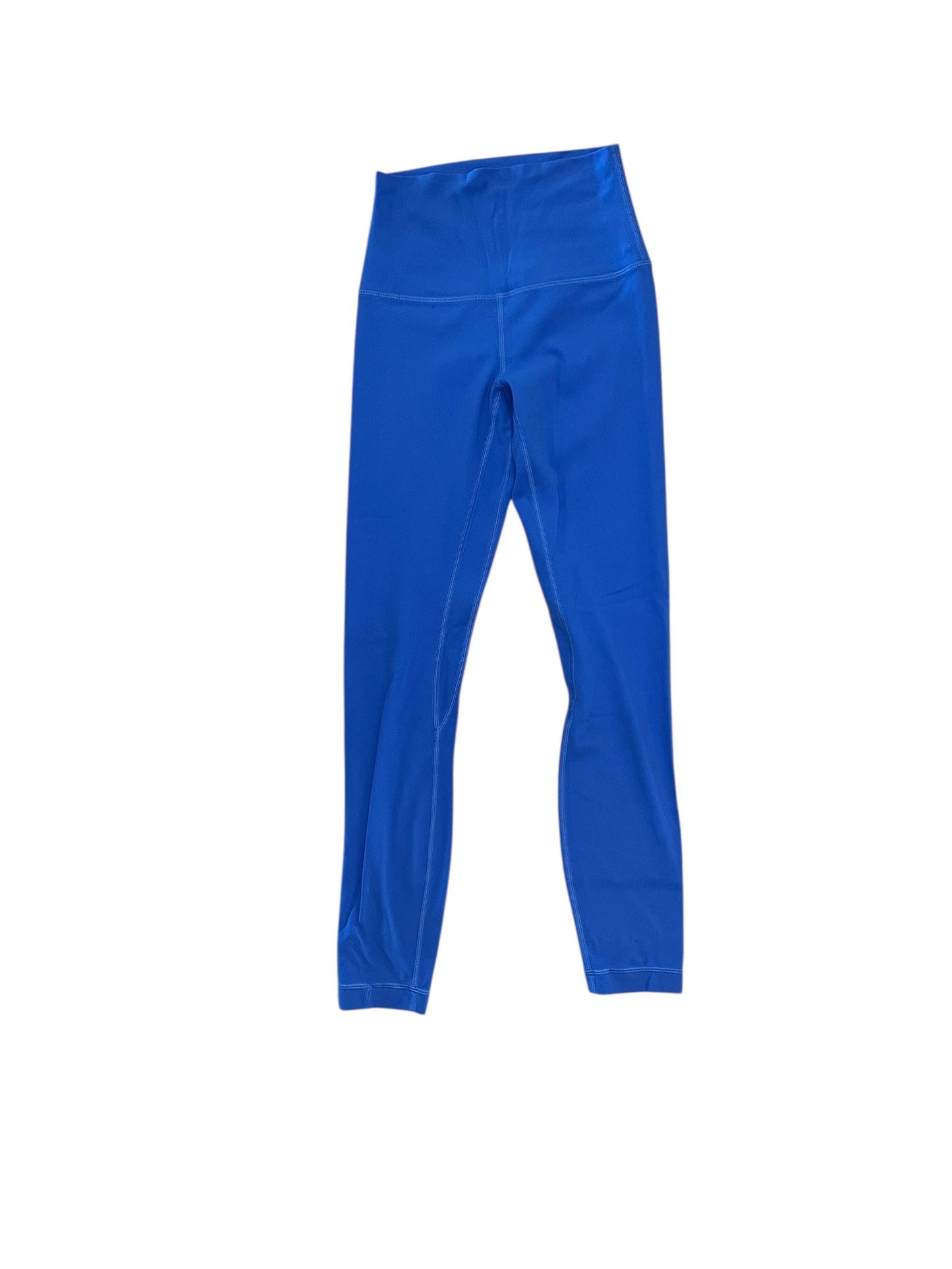 Athletic Leggings By Lululemon In Blue, Size:Xs