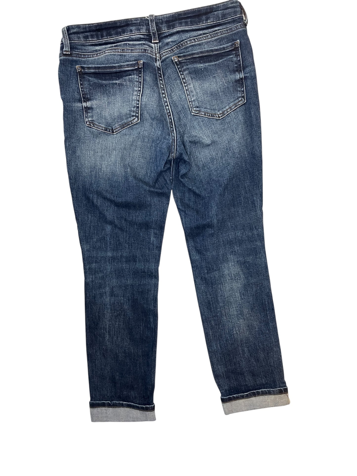 Jeans Boyfriend By Kut In Blue Denim, Size:8