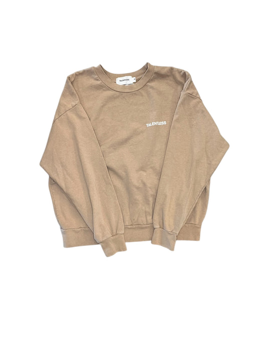 Sweatshirt Crewneck By Cmb In Brown, Size:M
