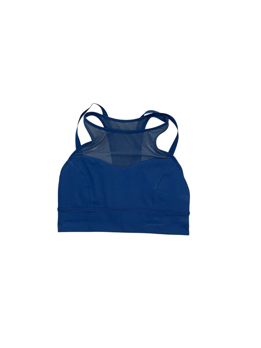 Athletic Bra By Lululemon In Blue, Size:M