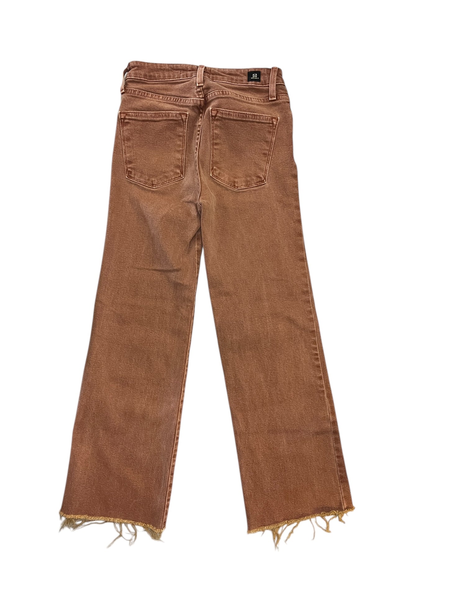 Jeans Wide Leg By Clothes Mentor In Brown, Size:00