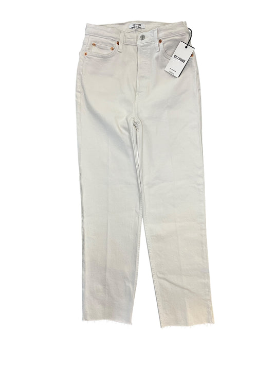 Jeans Boot Cut By Cma In White Denim, Size:2