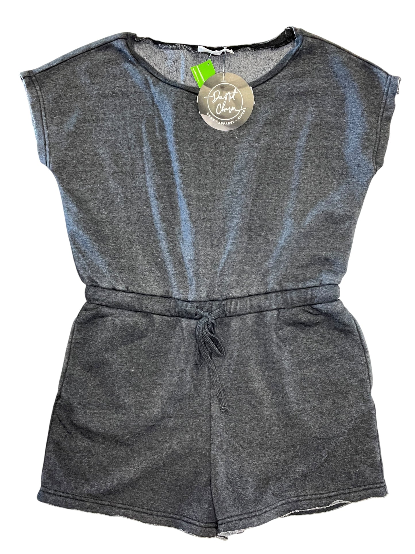 Romper By Double Zero In Grey, Size:S
