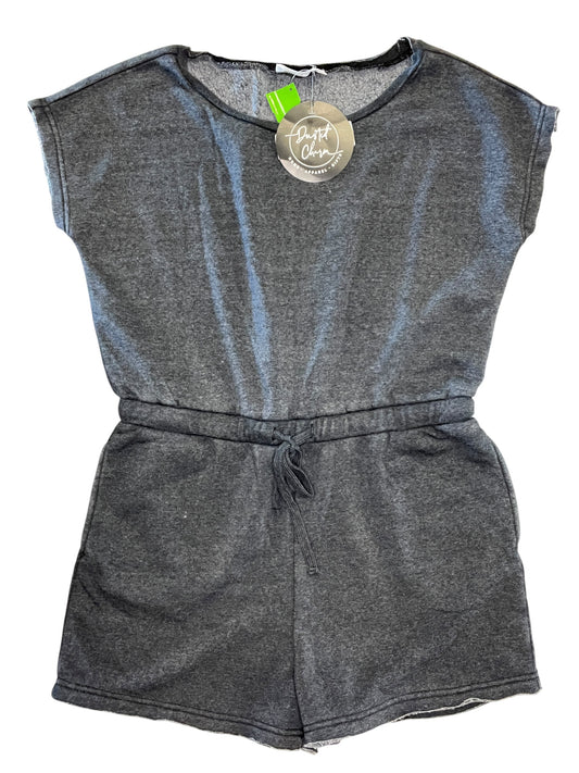 Romper By Double Zero In Grey, Size:S