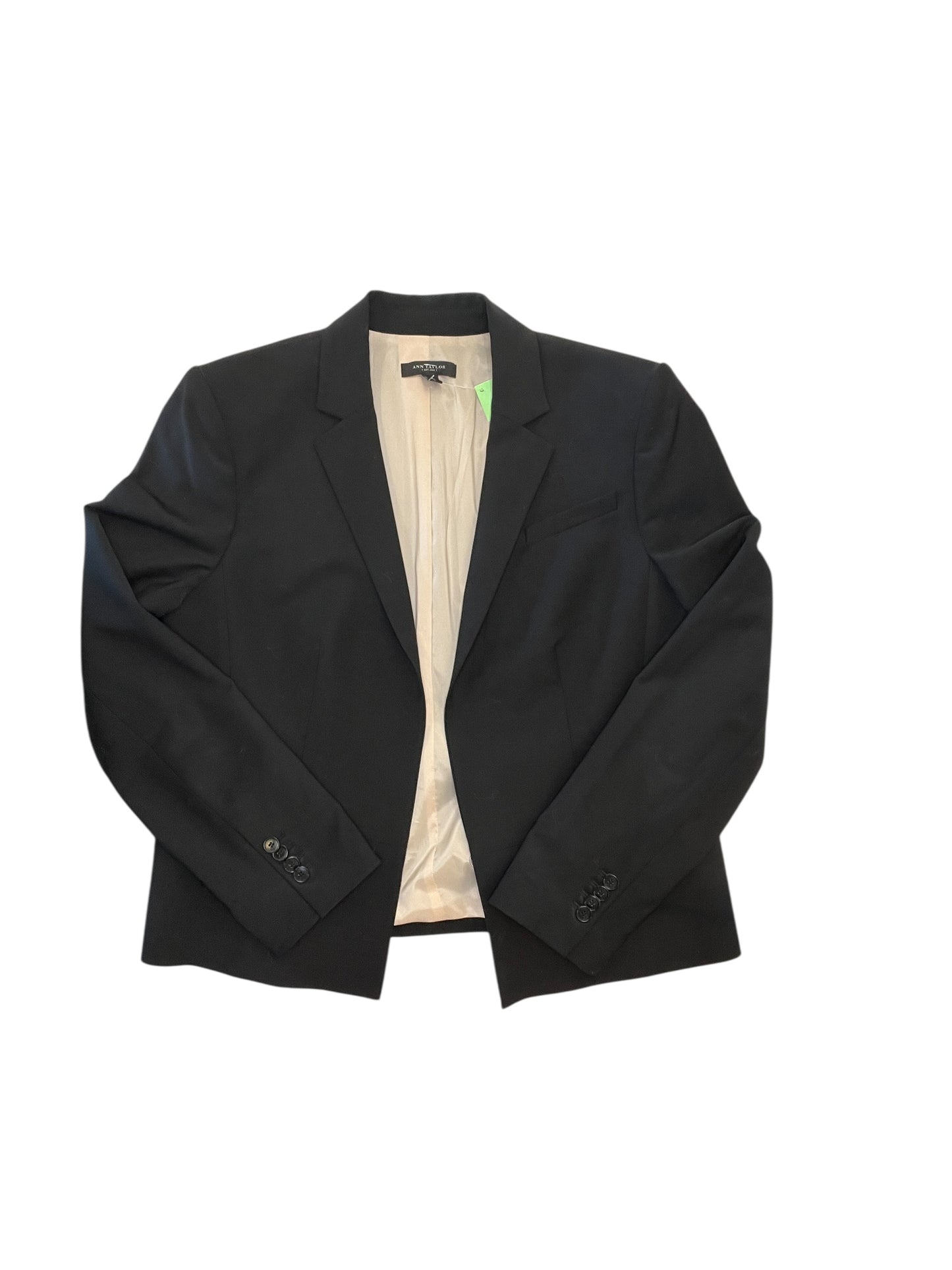 Blazer By Ann Taylor In Black, Size:Xl