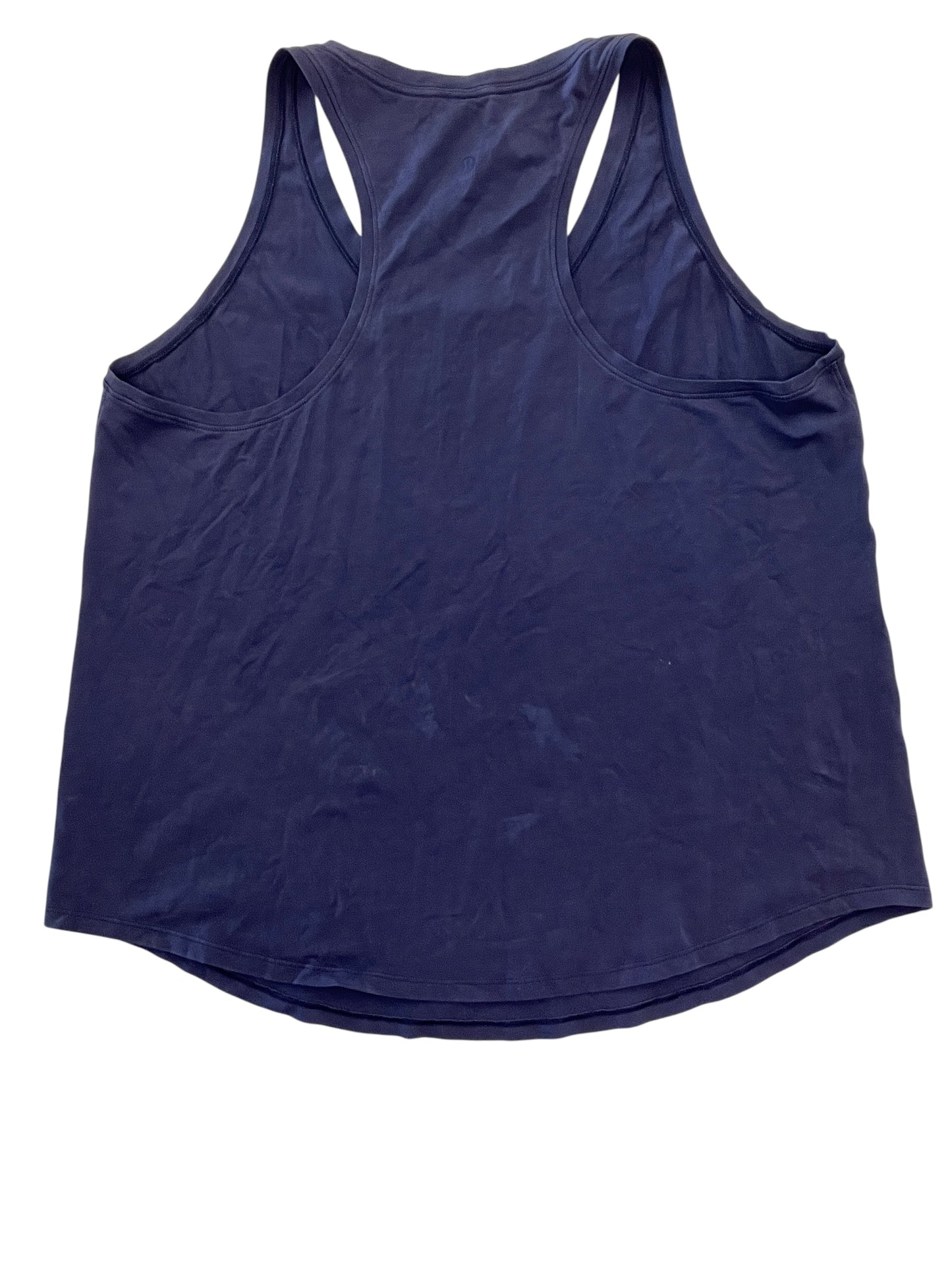 Athletic Tank Top By Lululemon In Blue, Size:Xxl