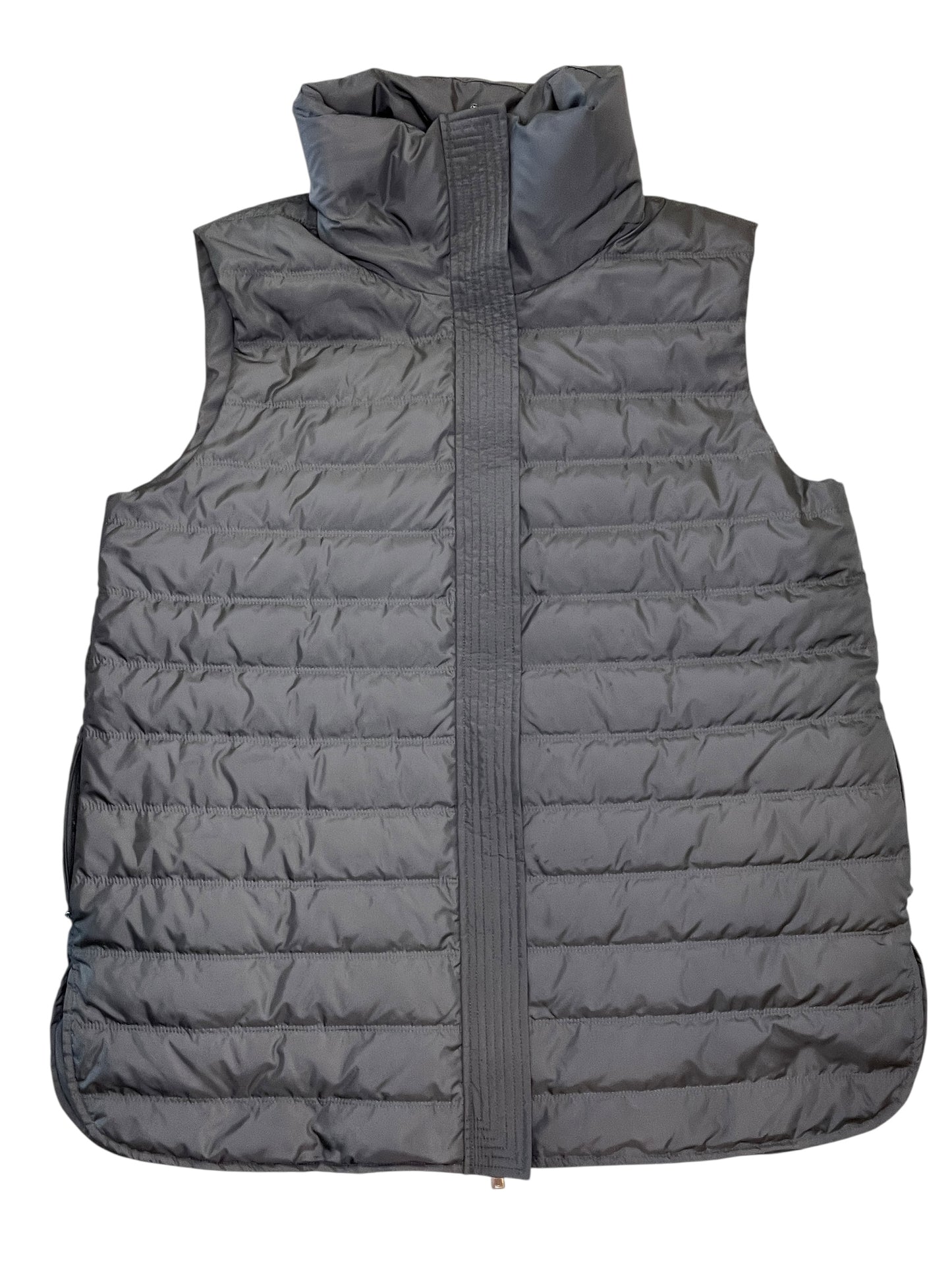 Vest Designer By Lafayette 148 In Grey, Size:L