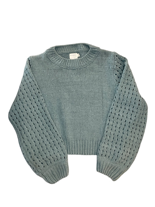 Sweater By Clothes Mentor In Green, Size:M