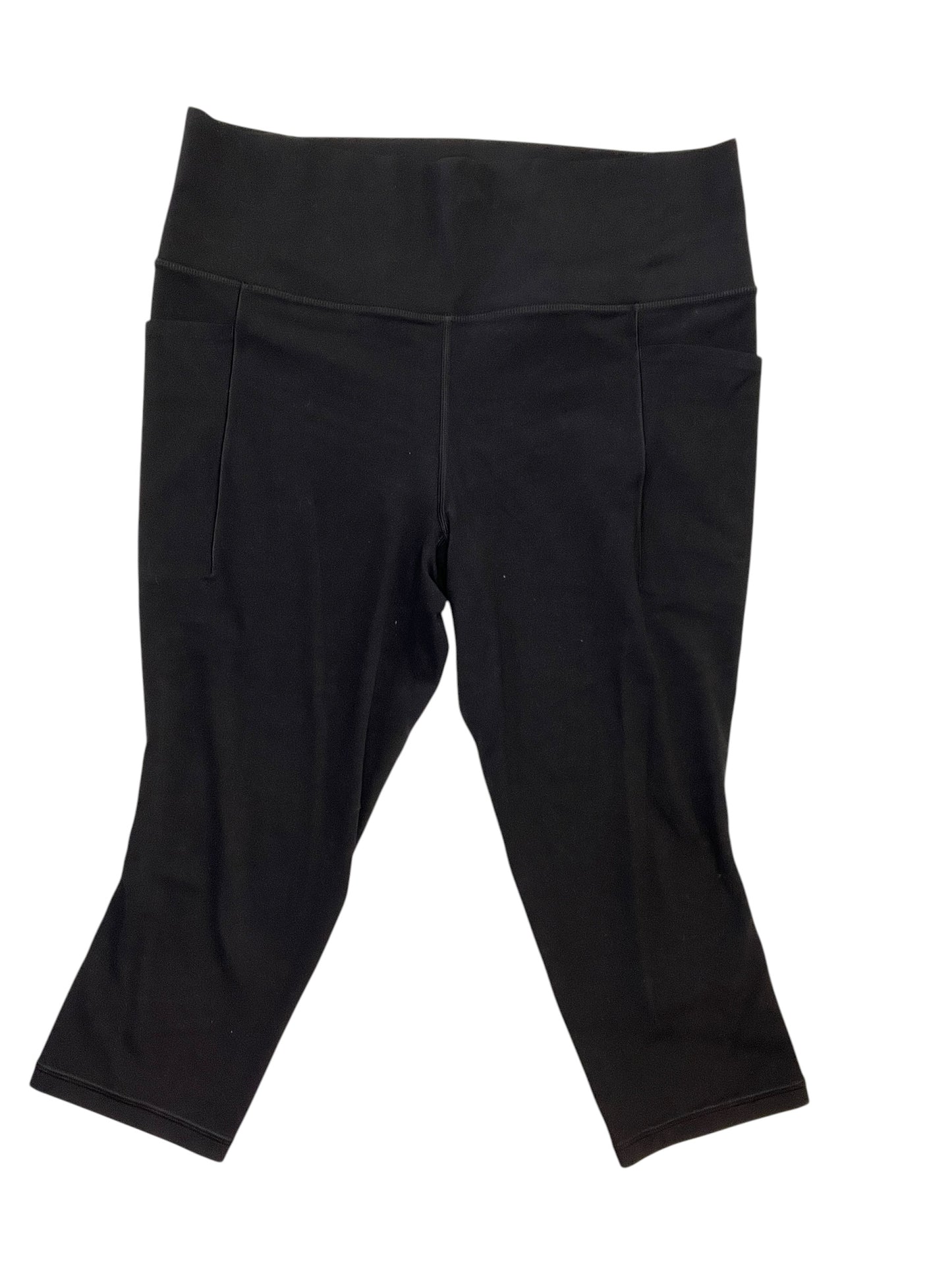 Athletic Leggings By Athleta In Black, Size:Xl