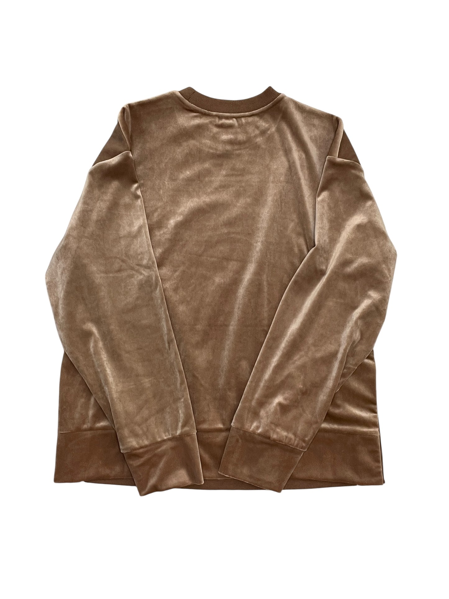 Athletic Top Ls Crewneck By Athleta In Brown, Size:Xs
