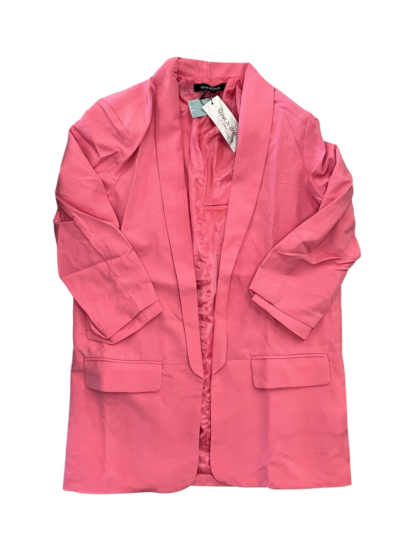 Blazer By Strut & Bolt In Pink, Size:M