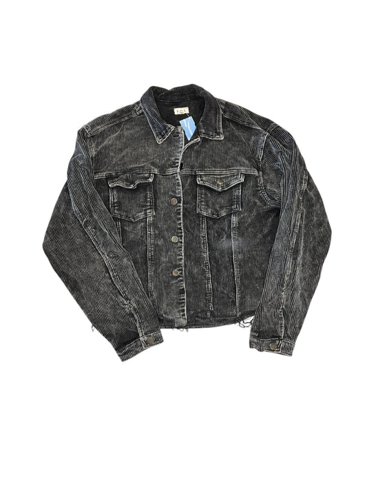 Jacket Shirt By Pol In Black, Size:L
