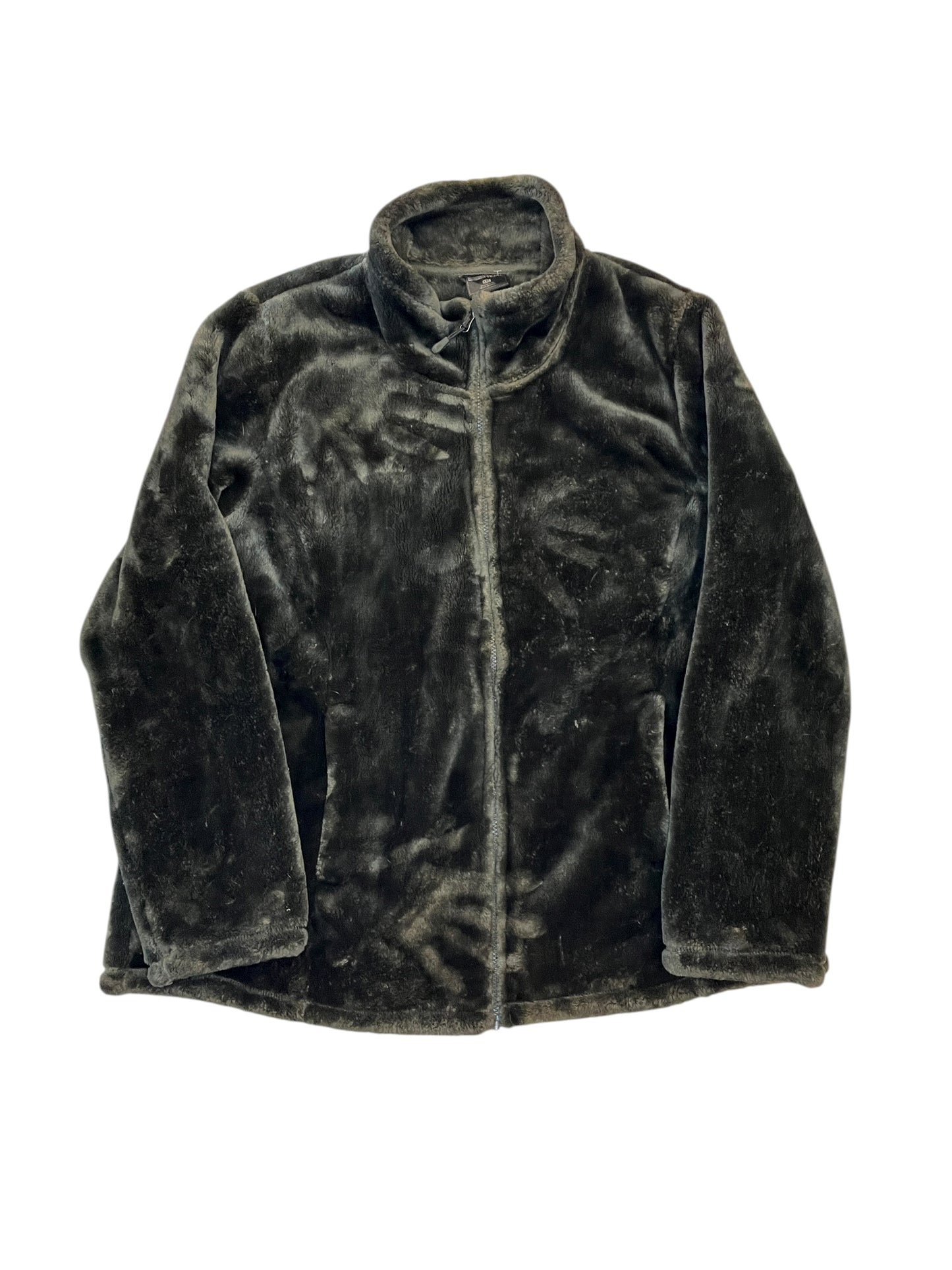 Jacket Faux Fur & Sherpa By 32 Degrees In Green, Size:Xxl