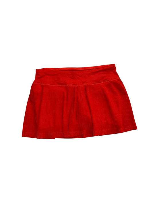 Athletic Skort By Lululemon In Red, Size:S